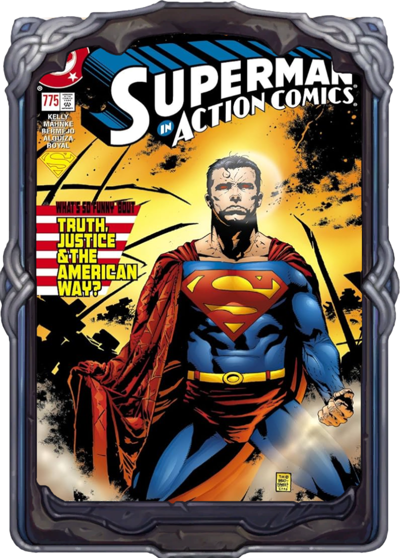S-Superman Qué hay de divertido en la verdad, la justicia y el estilo americano 2001